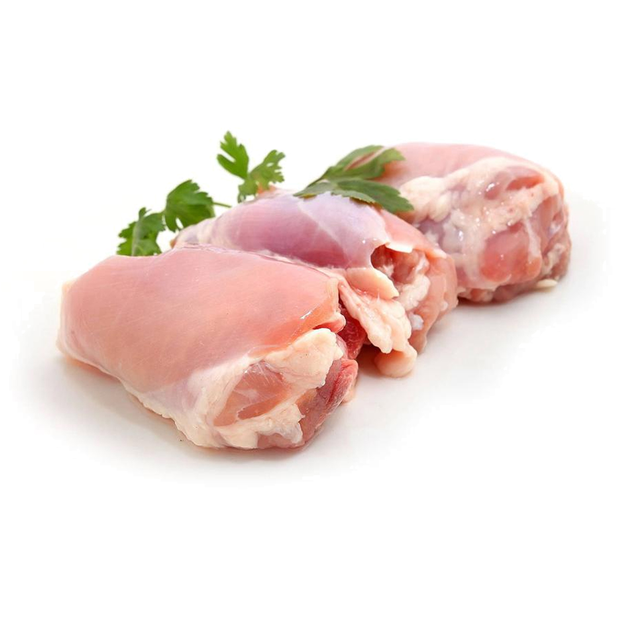 Contramuslos de pollo deshuesados y sin piel