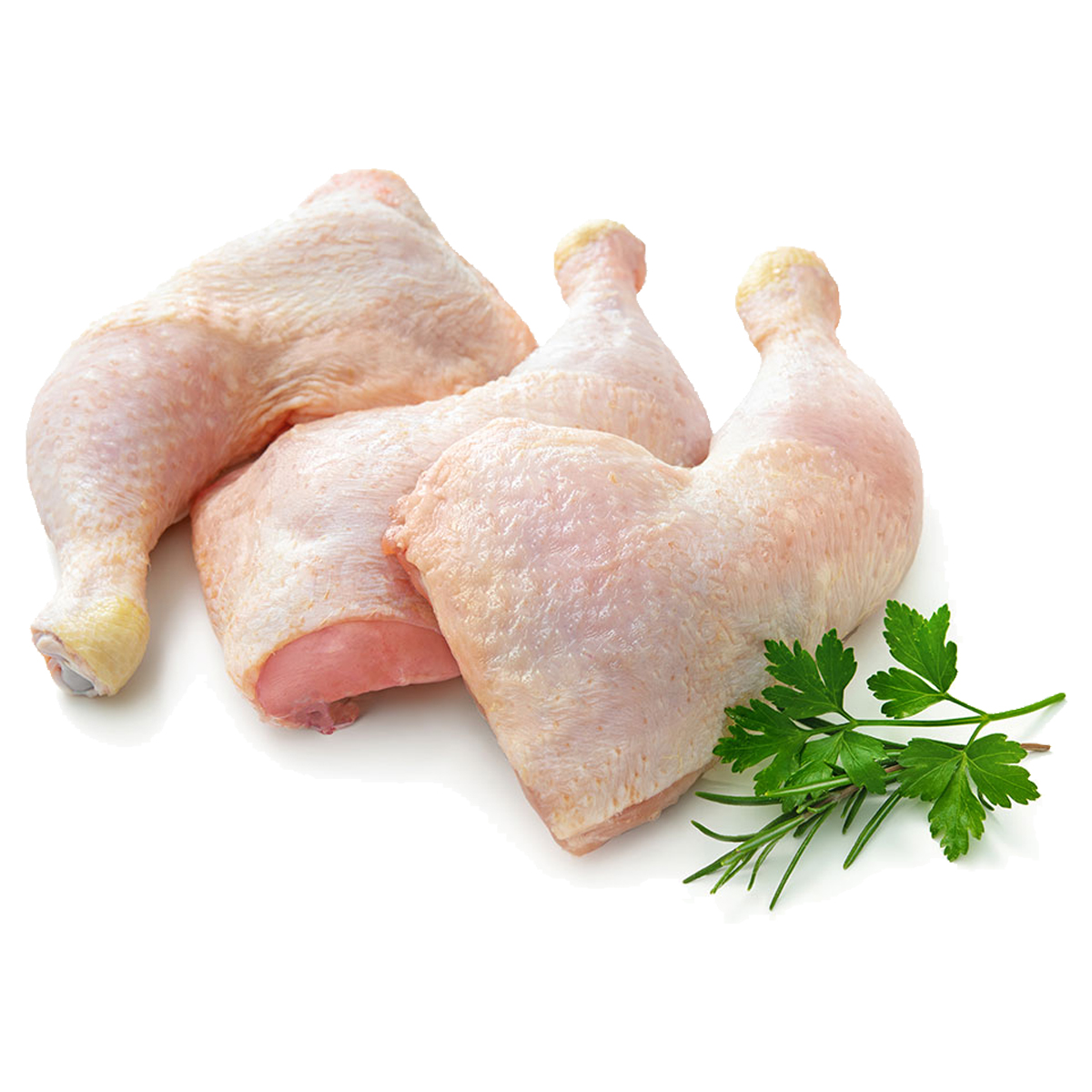 Cuartos traseros de pollo