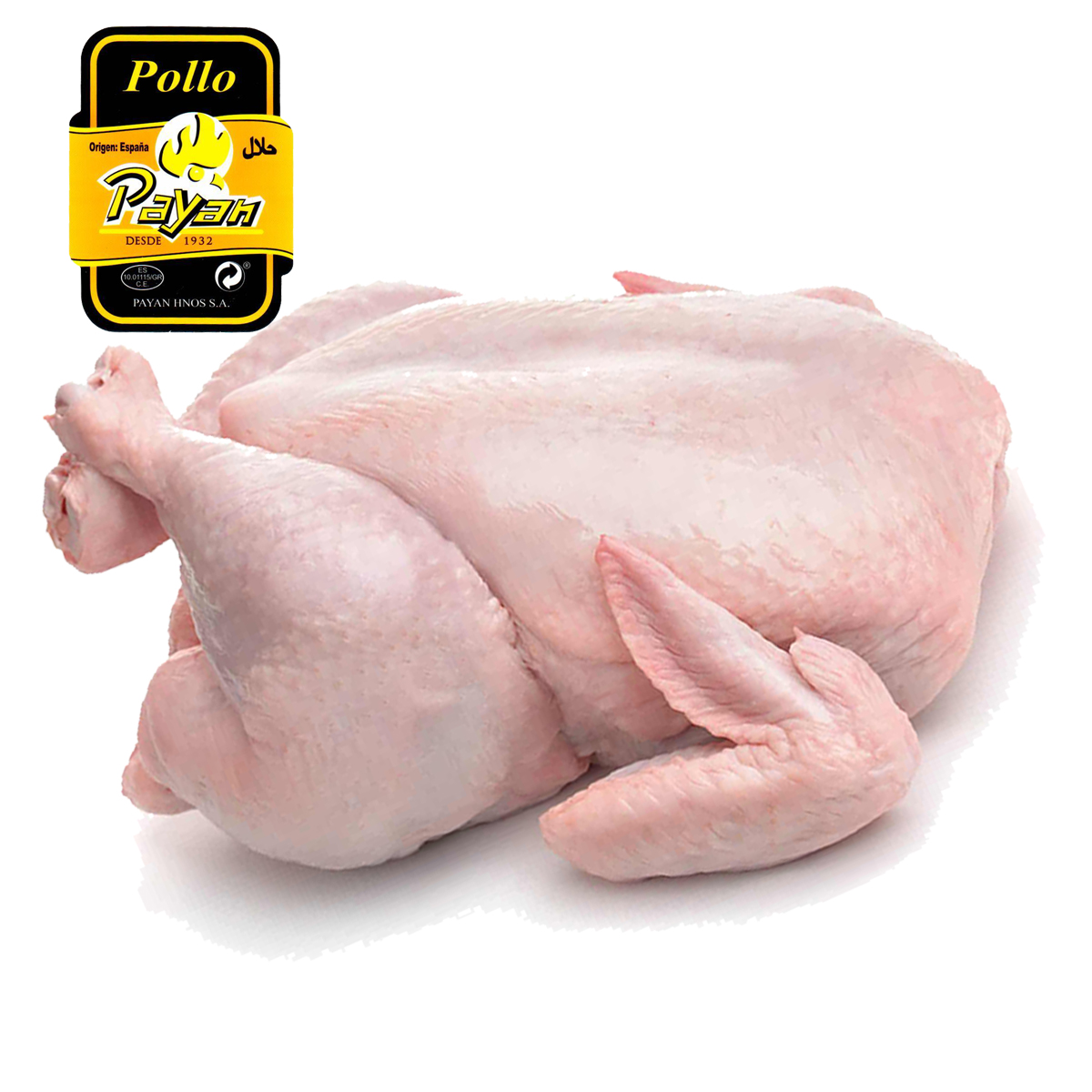 Pollo entero grande