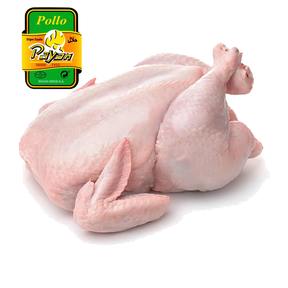 Pollo entero mediano
